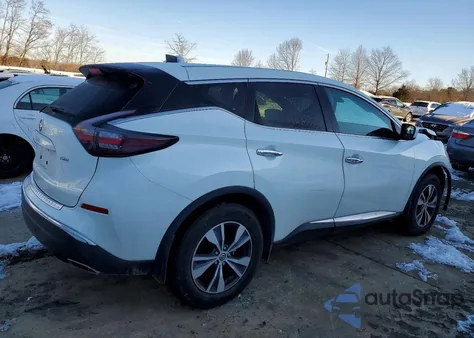 2022 Nissan Murano S z USA, uszkodzony, nr VIN 5N1AZ2AS8NC128736